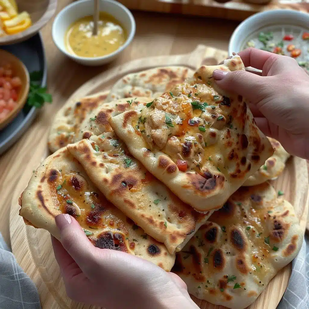 Butter Chicken Flatbread 3 Butter Chicken Flatbread