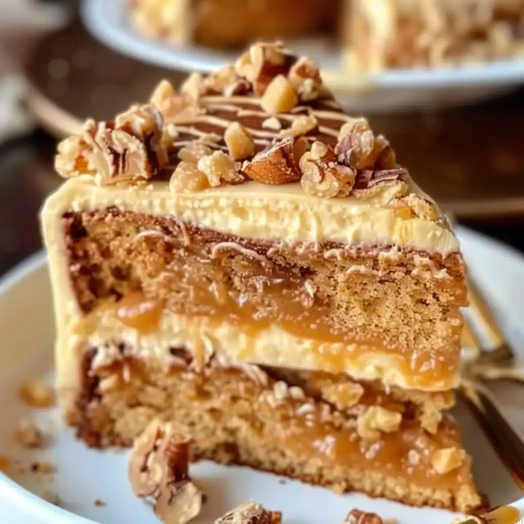 Butterscotch Bliss Crunch Cake 3 Butterscotch Bliss Crunch Cake