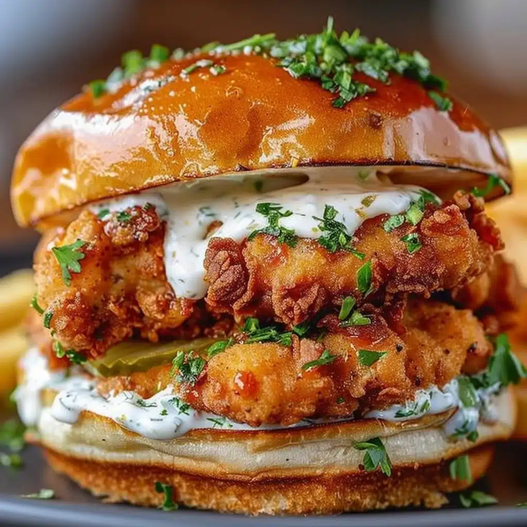 Cajun Crispy Chicken Sandwich with Garlic Aioli: Irresistibly Juicy! 3 Cajun Crispy Chicken Sandwich with Garlic Aioli: Irresistibly Juicy!