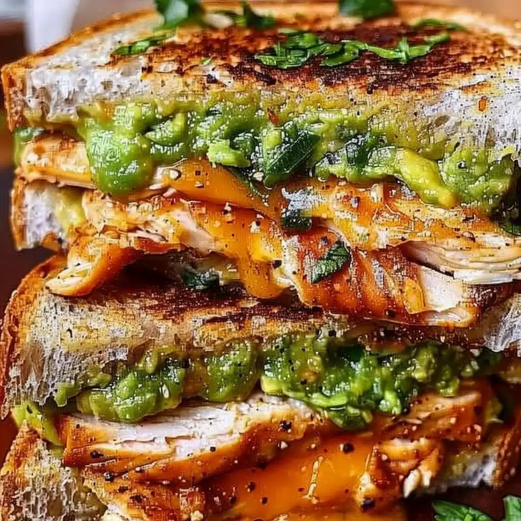 Chicken Avocado Melt Sandwich 3 Chicken Avocado Melt Sandwich