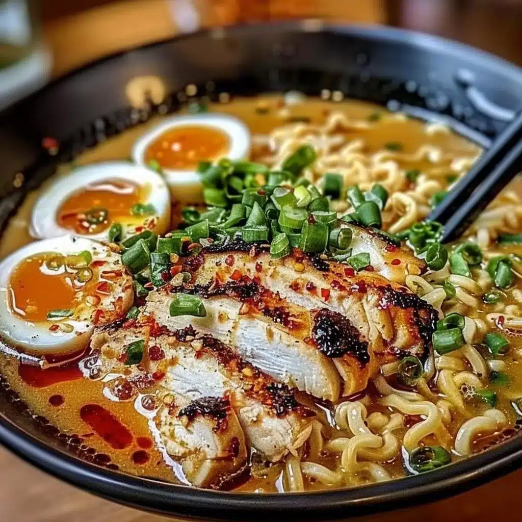 Creamy Garlic Chicken Ramen 3 Creamy Garlic Chicken Ramen