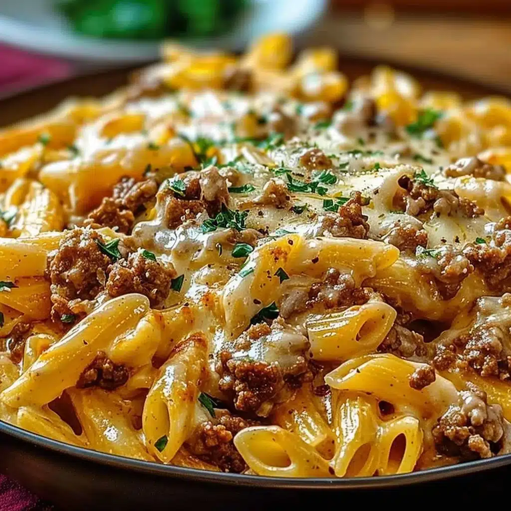 Creamy High Protein Beef Pasta 3 Creamy High Protein Beef Pasta