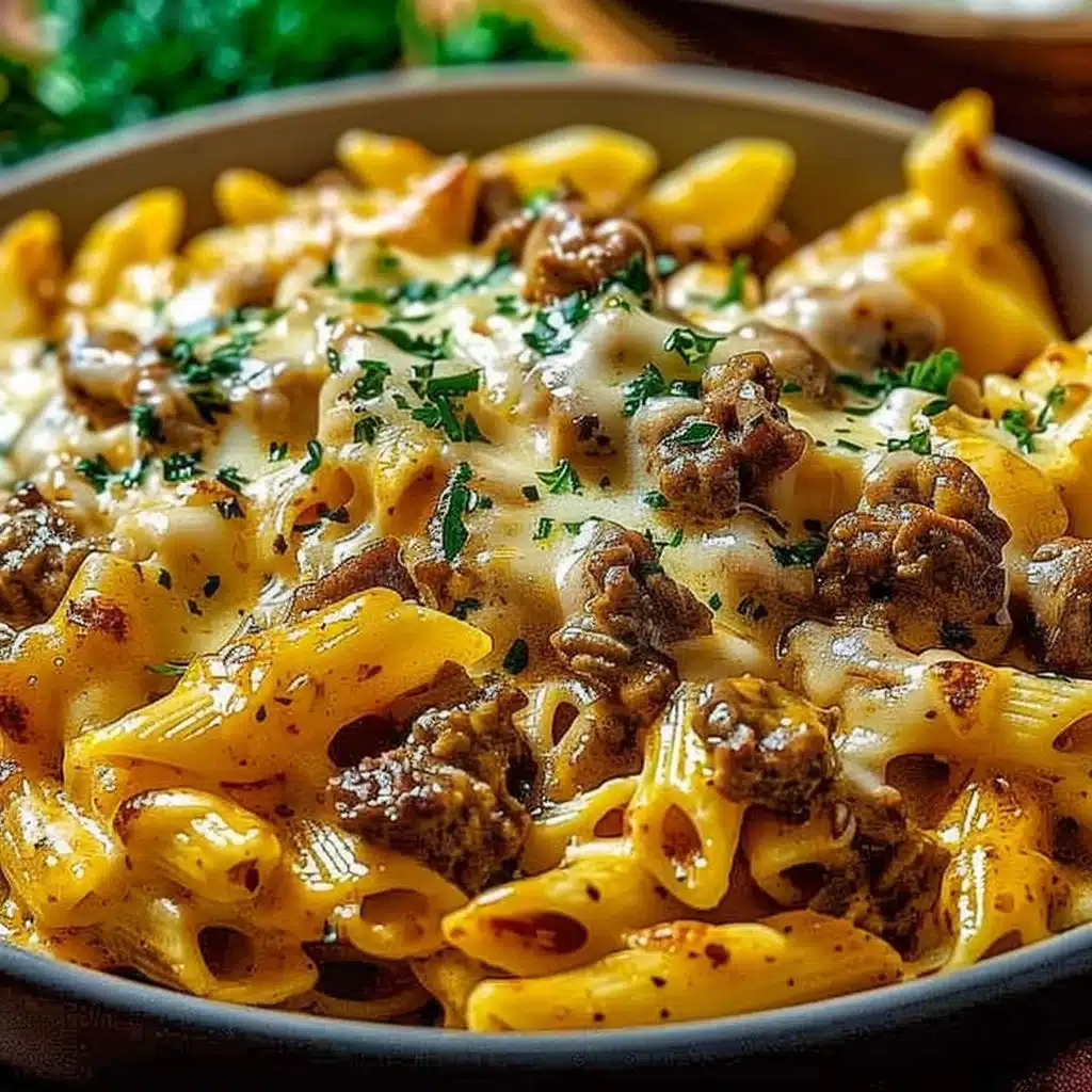 Creamy High Protein Beef Pasta 3 Creamy High Protein Beef Pasta