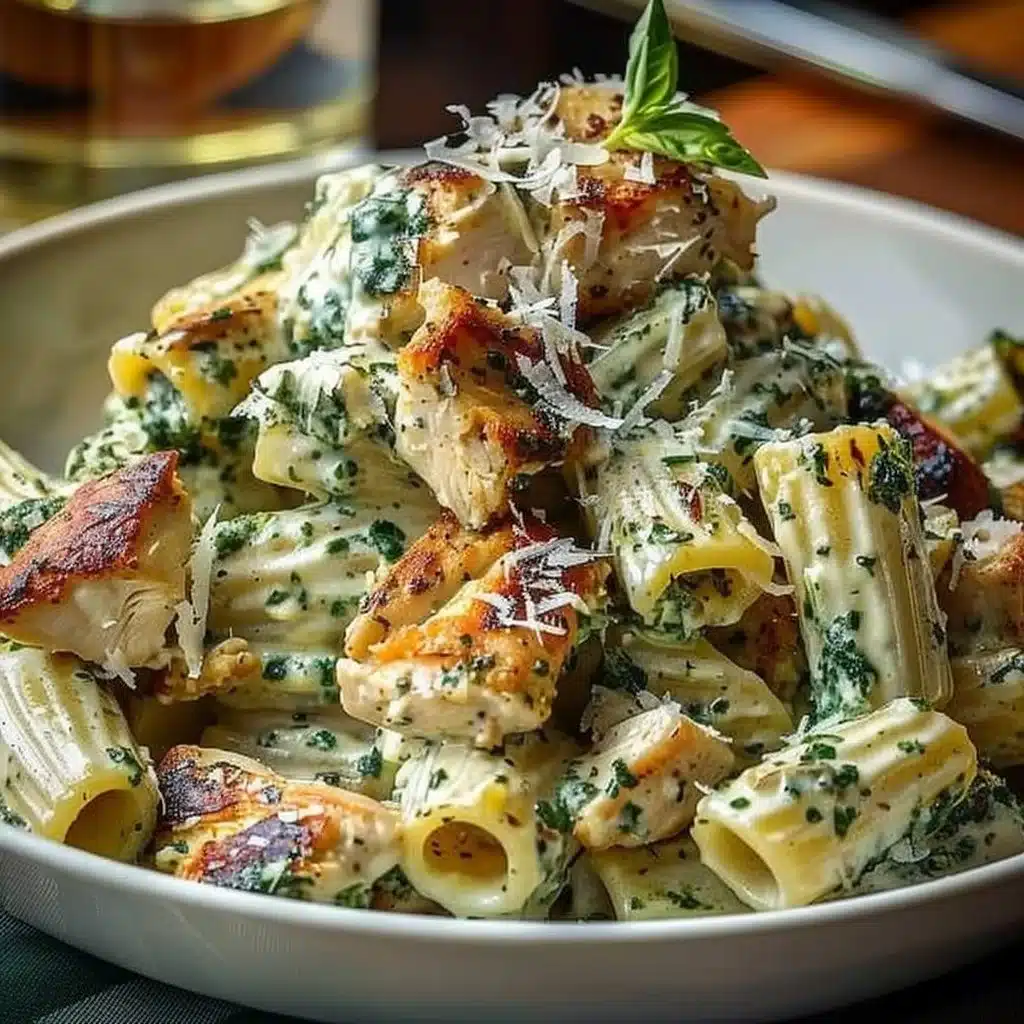 Creamy Pesto Chicken Pasta 3 Creamy Pesto Chicken Pasta