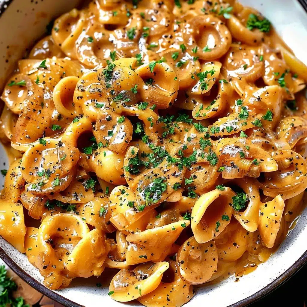 Easy French Onion Pasta 3 Easy French Onion Pasta