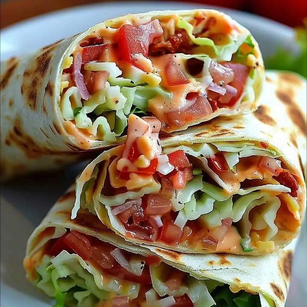 Easy Meal Prep BLT Wraps 3 Easy Meal Prep BLT Wraps