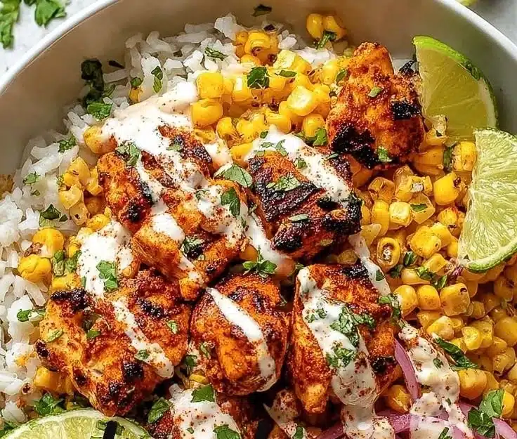 Easy Street Corn Chicken Bowl 3 Easy Street Corn Chicken Bowl