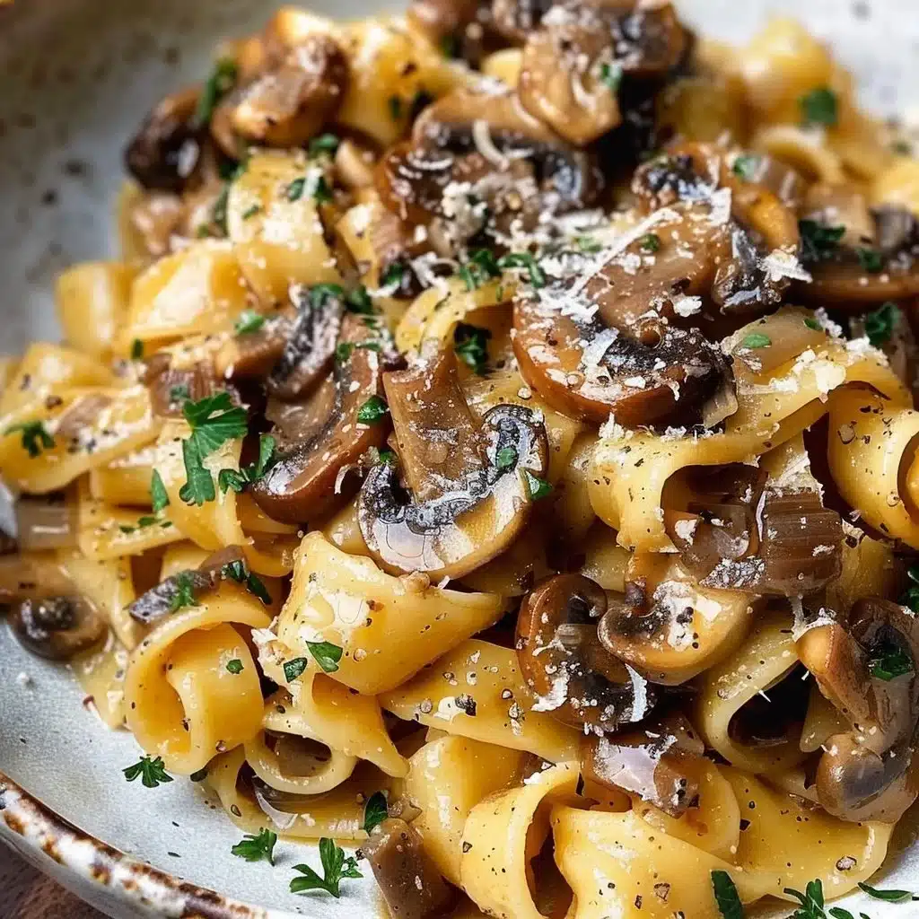 Garlic Mushroom Pasta 3 Garlic Mushroom Pasta