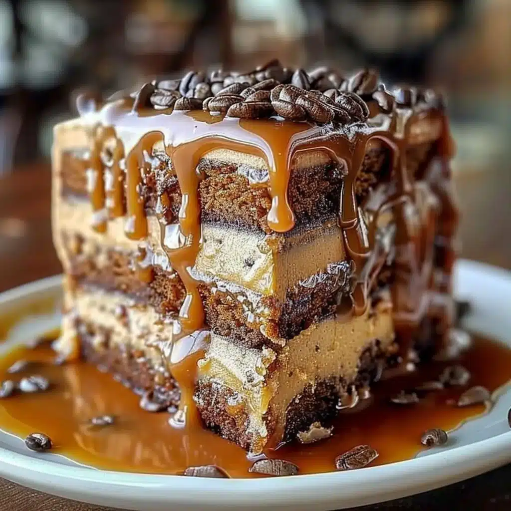 Gooey Coffee Caramel Cake 3 Gooey Coffee Caramel Cake