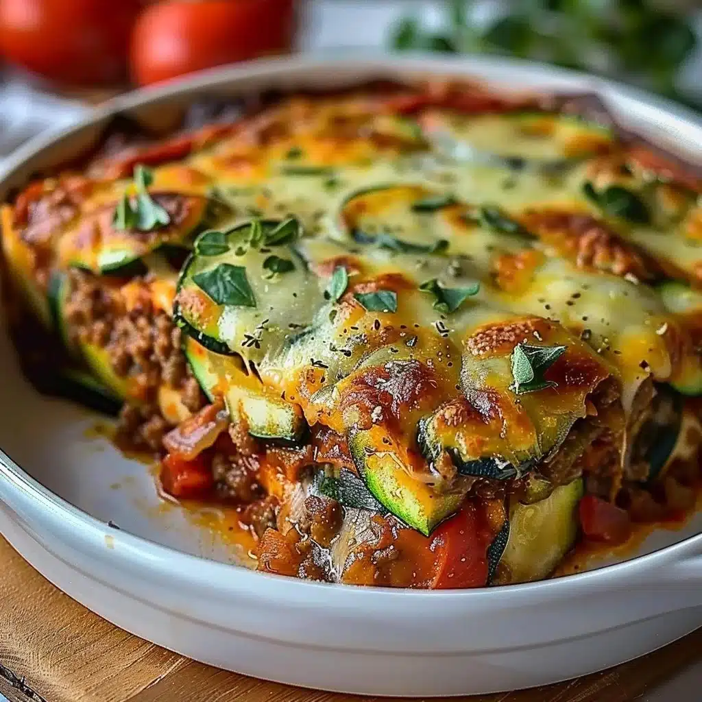 Guilt-Free Zucchini Pizza Casserole 3 Guilt-Free Zucchini Pizza Casserole