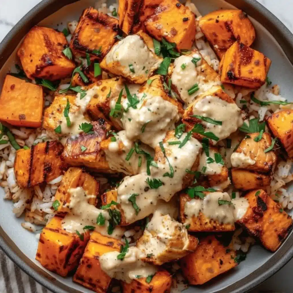 Healthy Chicken & Sweet Potato Rice Bowl 3 Healthy Chicken & Sweet Potato Rice Bowl