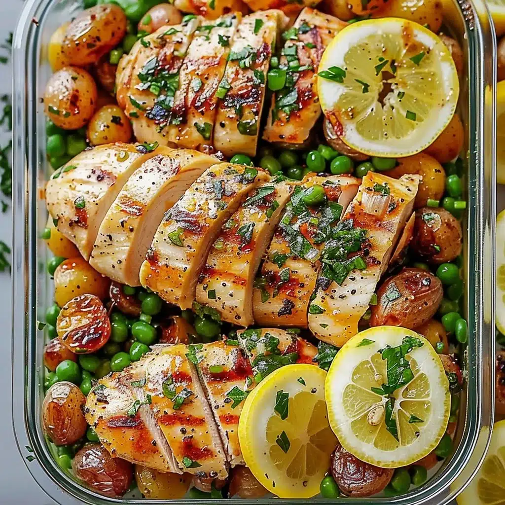 Healthy Lemon Garlic Chicken Meal Prep Bowls 3 Healthy Lemon Garlic Chicken Meal Prep Bowls
