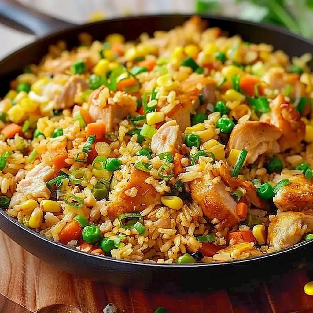 High Protein Chicken Fried Rice 3 High Protein Chicken Fried Rice
