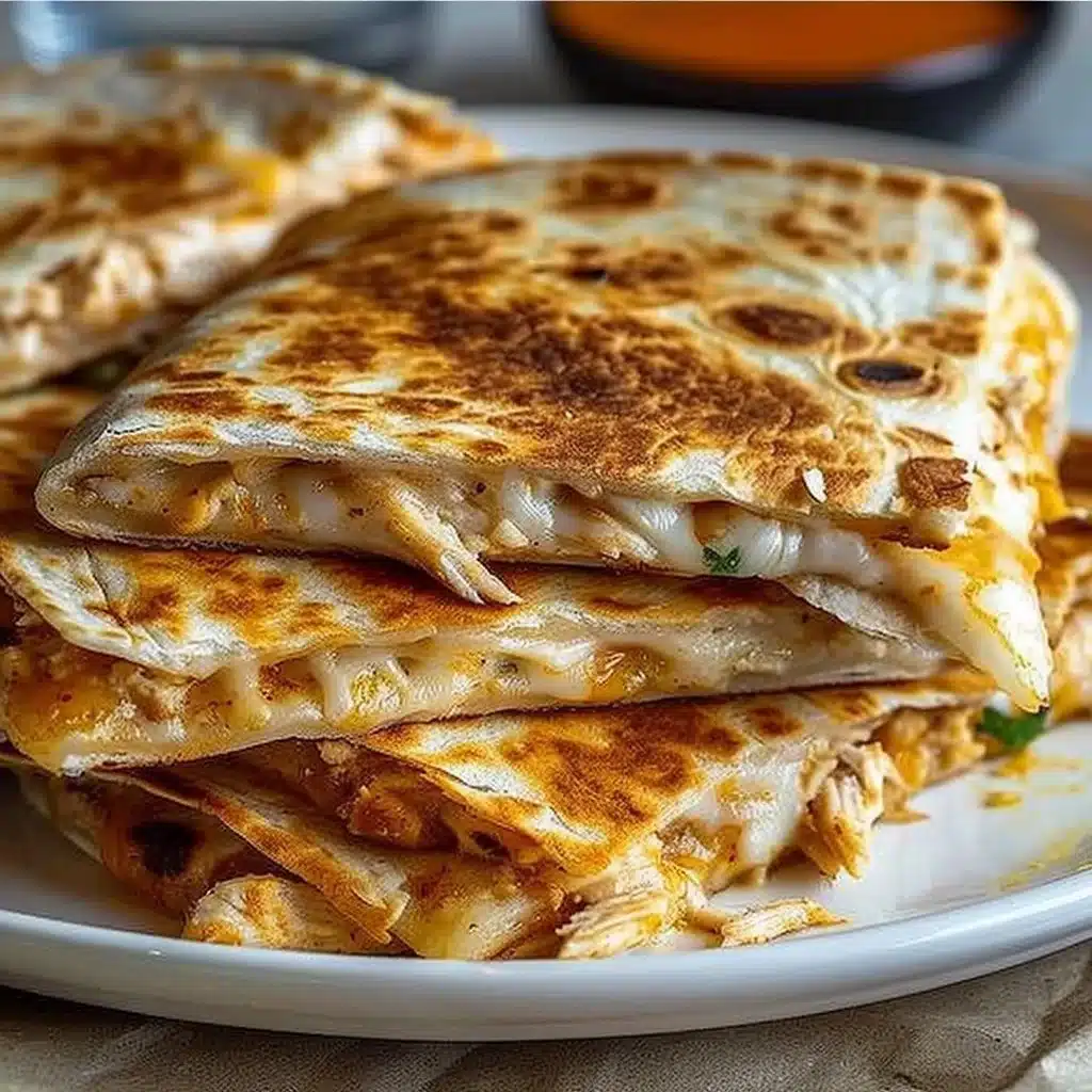 High-Protein Chicken Ranch Quesadilla 3 High-Protein Chicken Ranch Quesadilla
