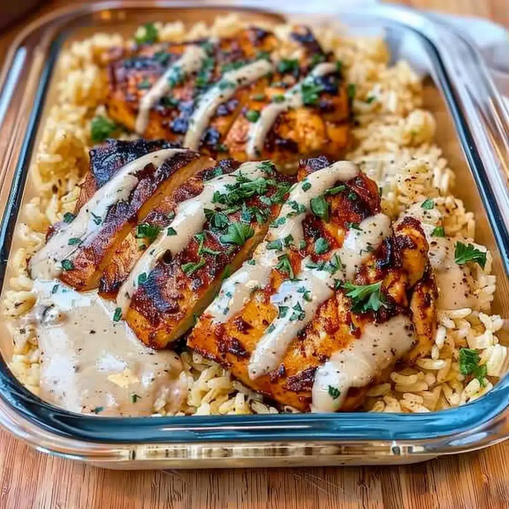 High Protein Creamy Cajun Chicken & Rice 3 High Protein Creamy Cajun Chicken & Rice