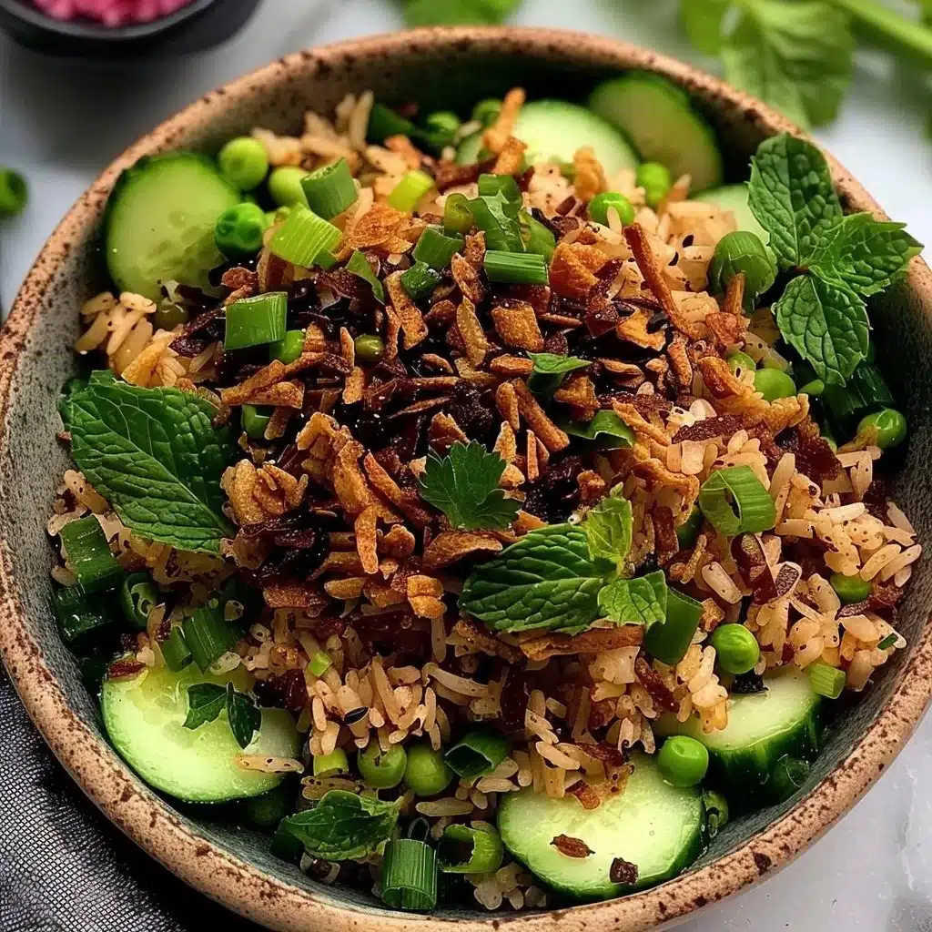 High Protein Crispy Rice Salad 3 High Protein Crispy Rice Salad