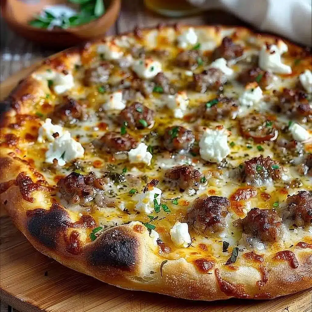 Hot Sausage Feta Honey Pizza – Easy Gourmet Pizza Recipe 3 Hot Sausage Feta Honey Pizza – Easy Gourmet Pizza Recipe