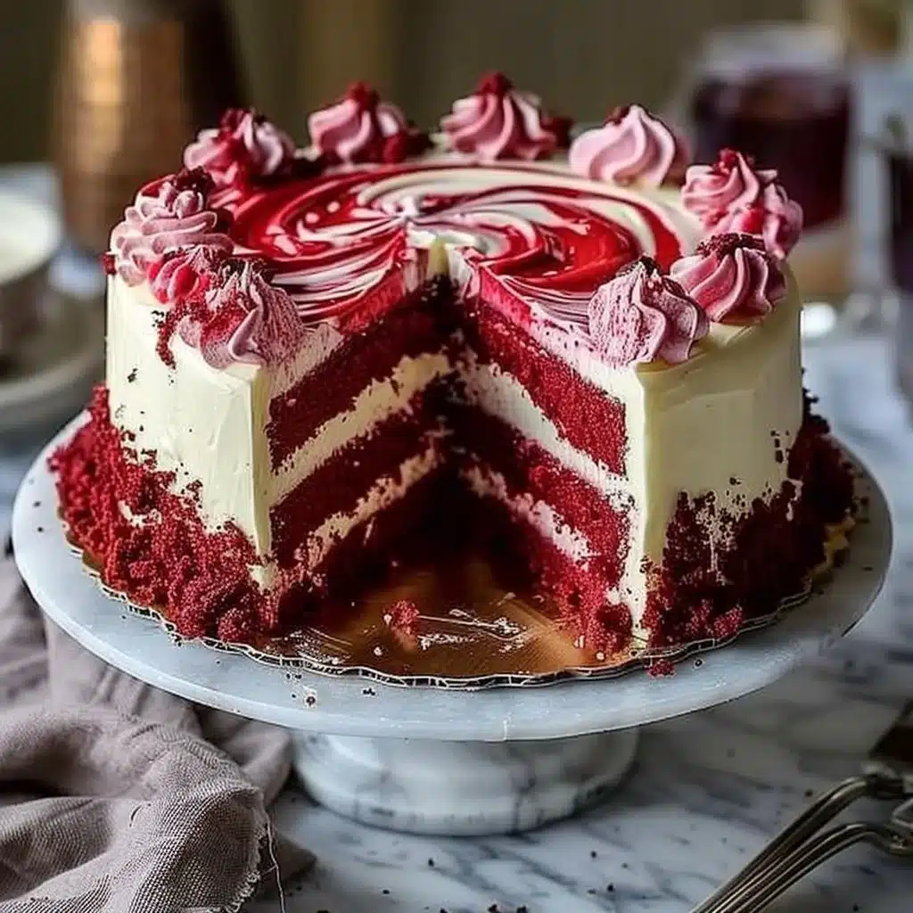 Irresistible Red Velvet Cheesecake Swirl Cake for Every Occasion 3 Irresistible Red Velvet Cheesecake Swirl Cake for Every Occasion