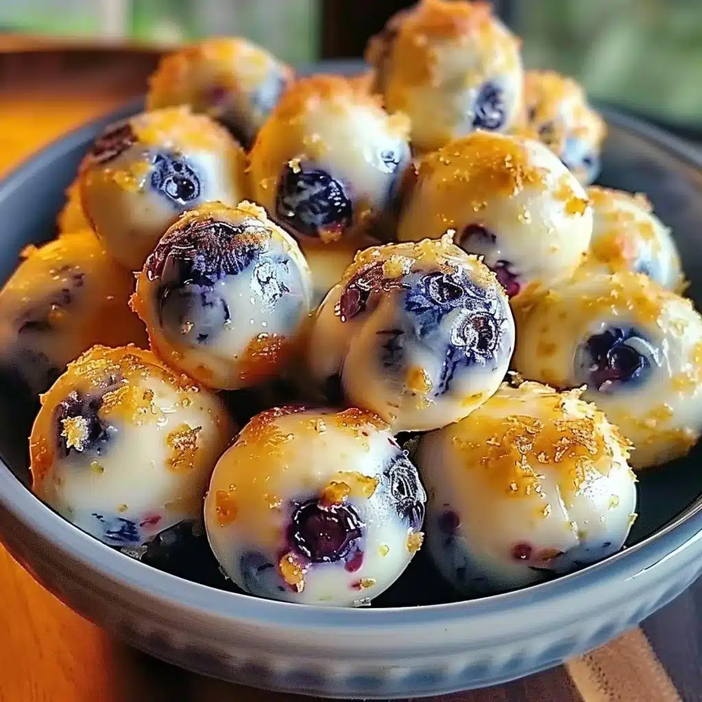 Lemon Blueberry Cottage Cheese Protein Bites 3 Lemon Blueberry Cottage Cheese Protein Bites