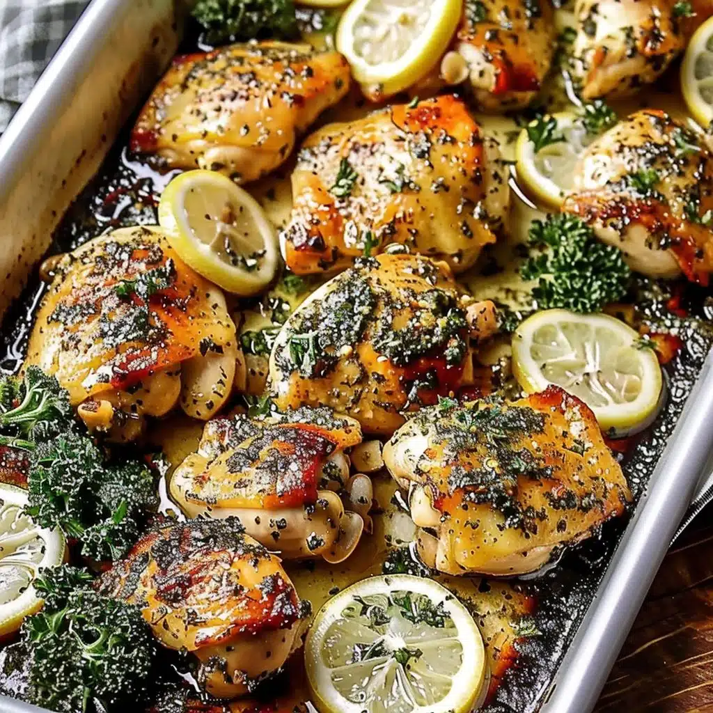 Lemon Garlic Chicken 3 Lemon Garlic Chicken