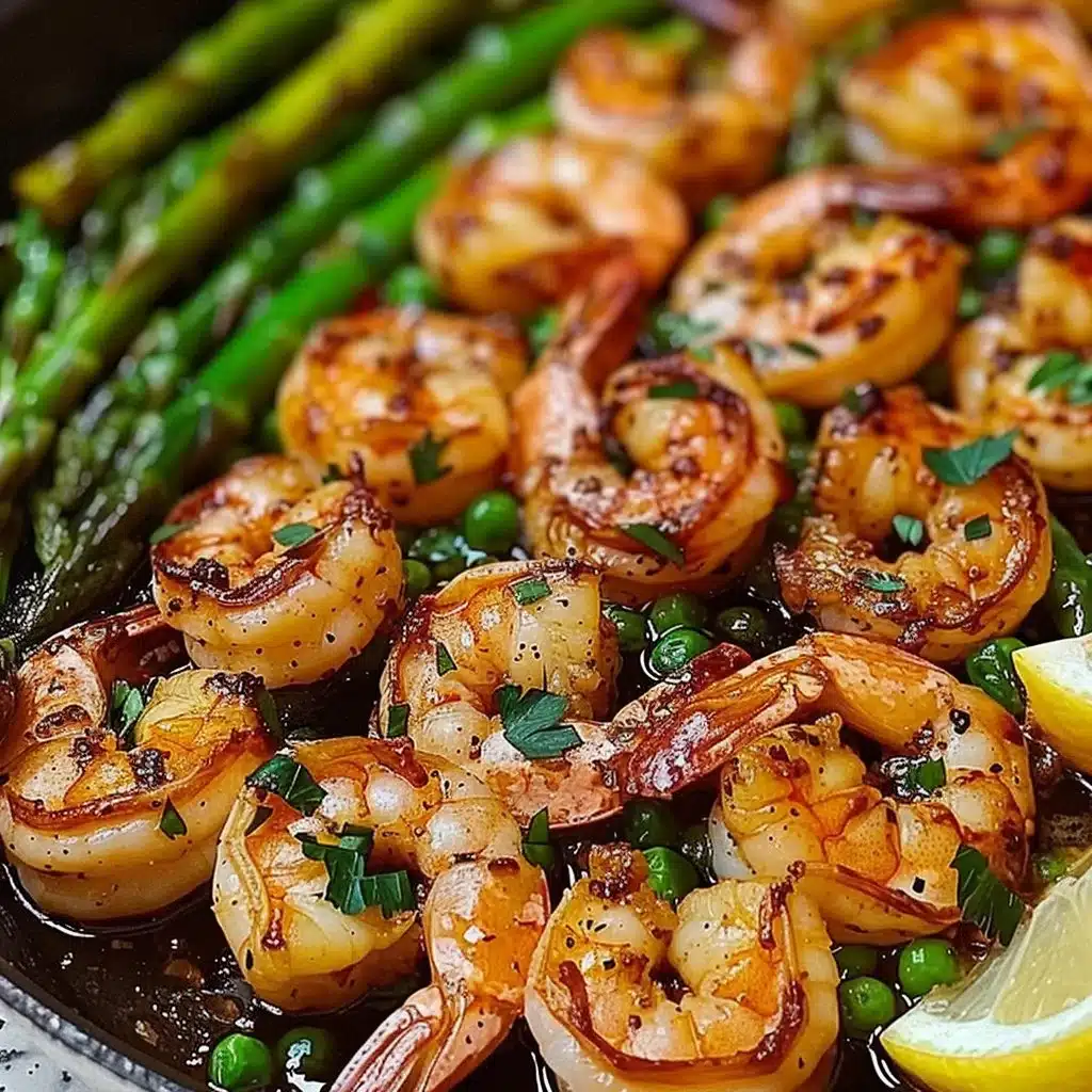 Lemon Garlic Shrimp and Asparagus 3 Lemon Garlic Shrimp and Asparagus