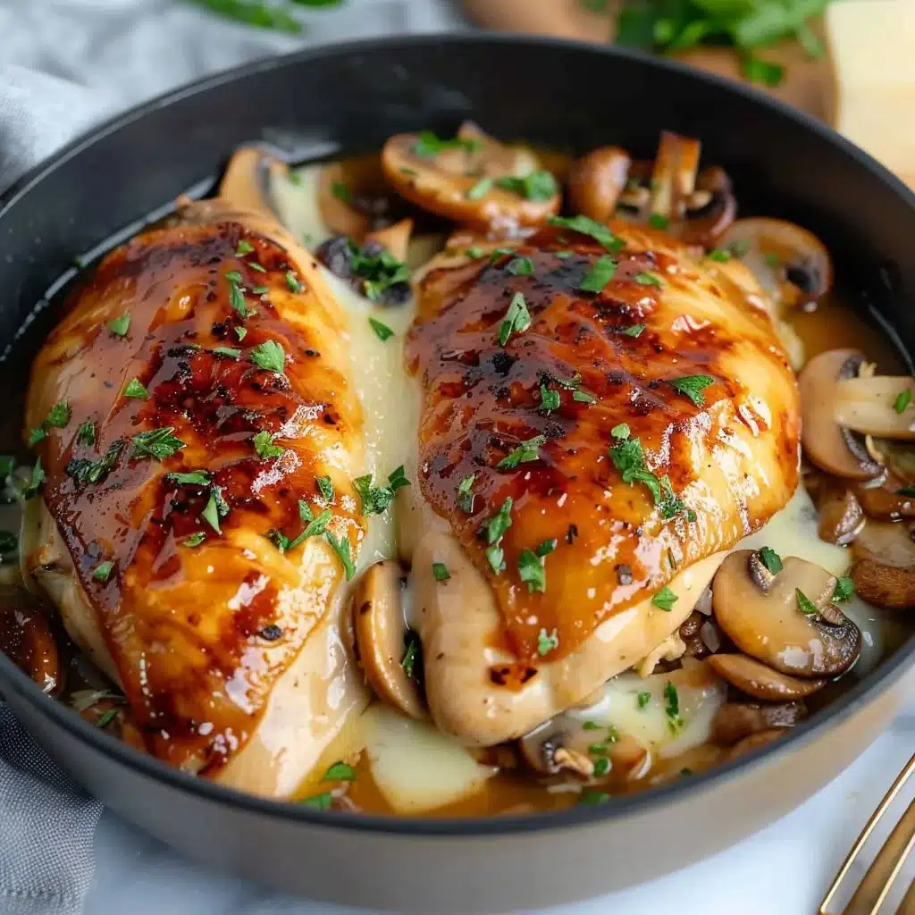 Mushroom Stuffed Chicken Breast 3 Mushroom Stuffed Chicken Breast