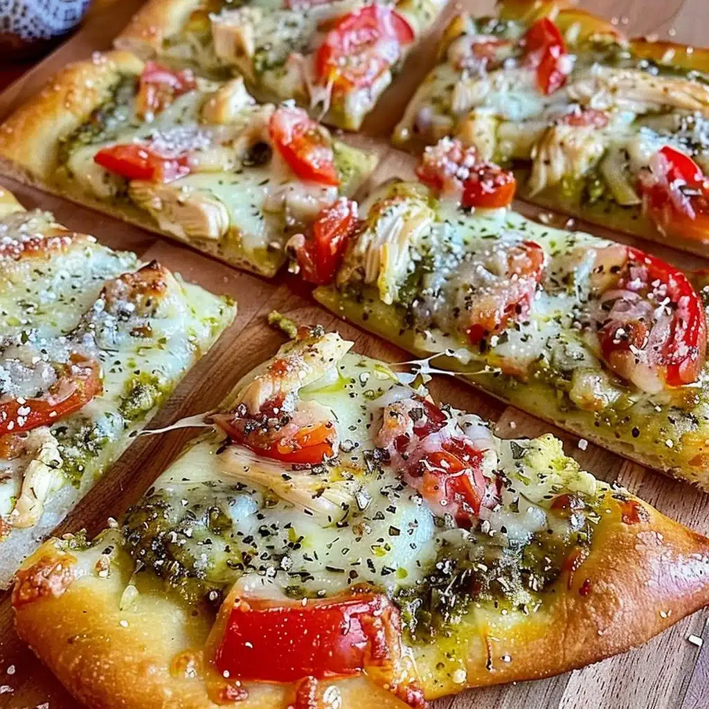 Pesto Chicken Pizza 3 Pesto Chicken Pizza