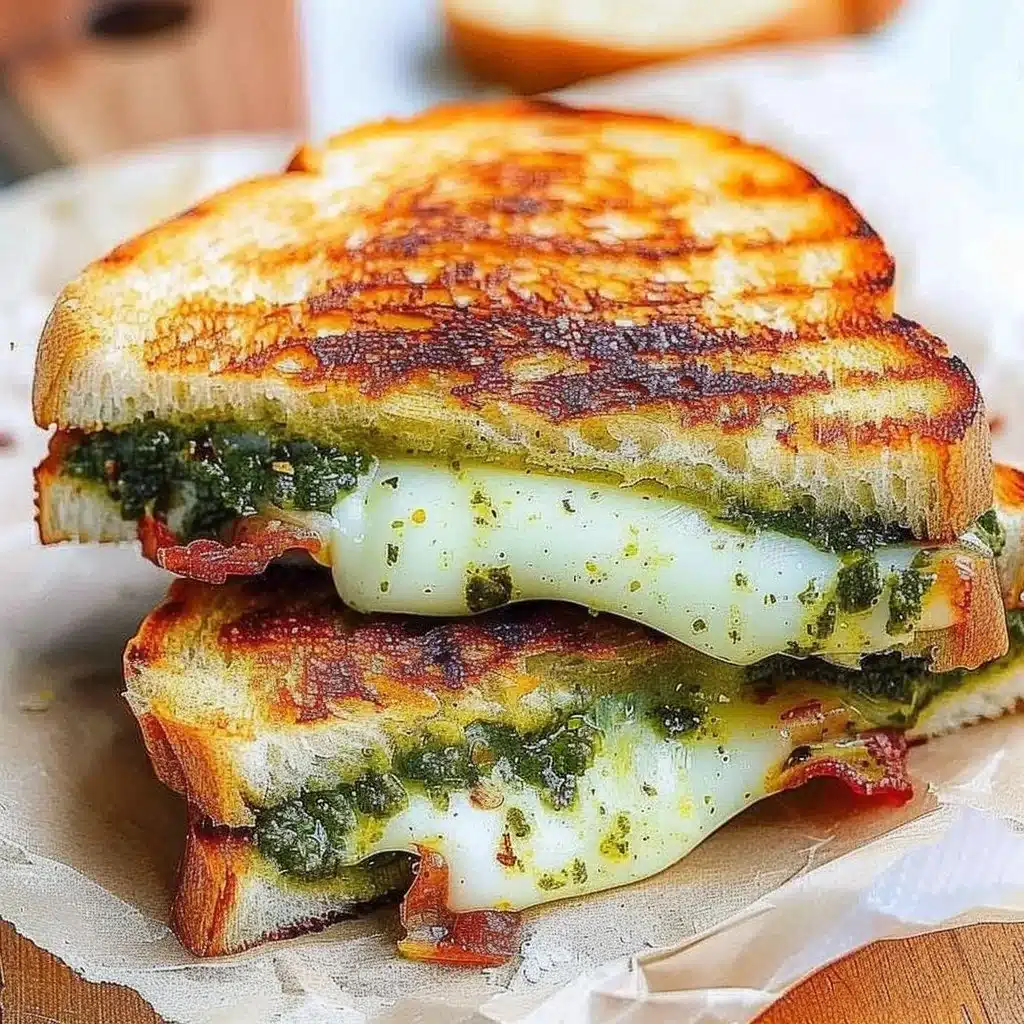 Pesto Grilled Cheese 3 Pesto Grilled Cheese