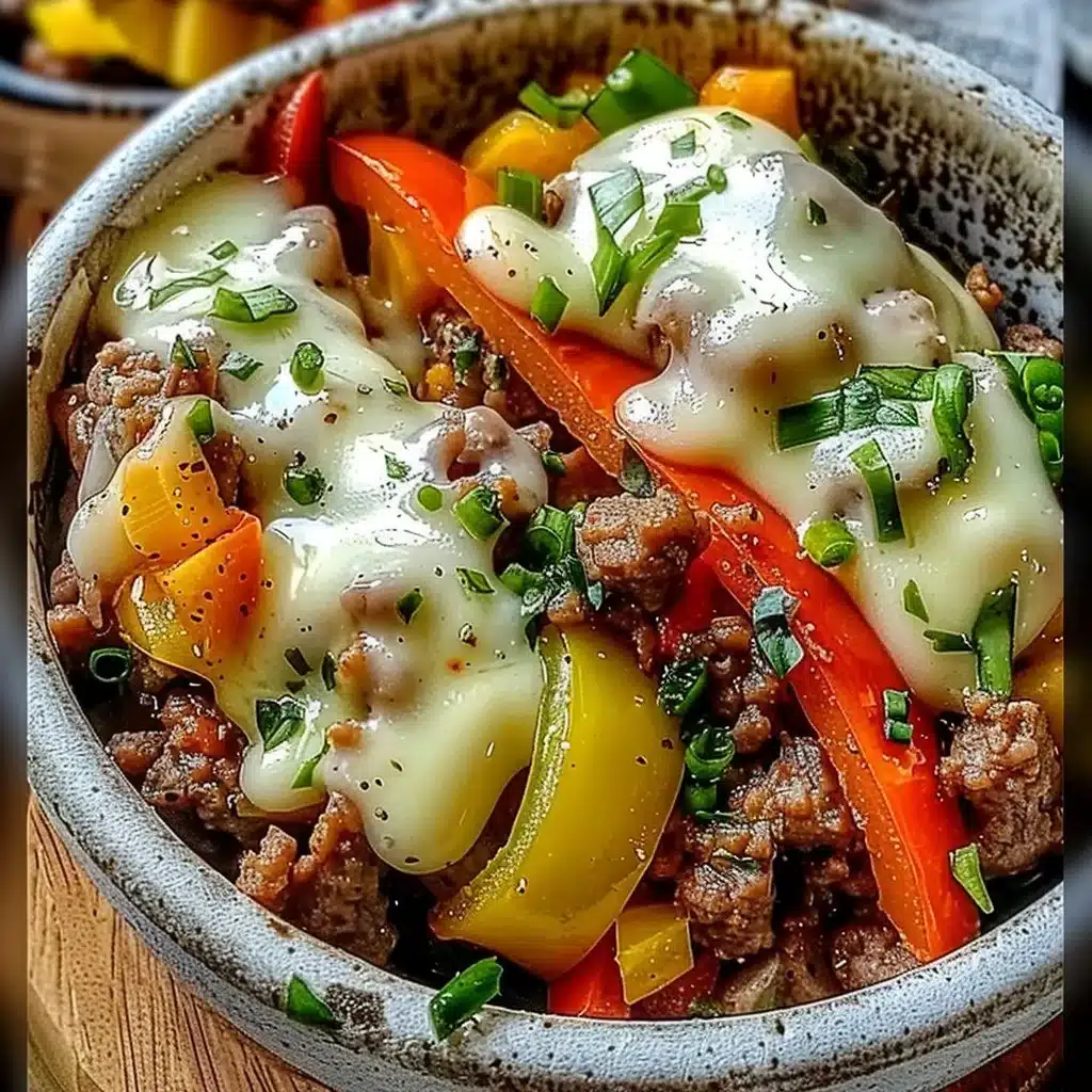 Philly Cheesesteak Bowls 3 Philly Cheesesteak Bowls