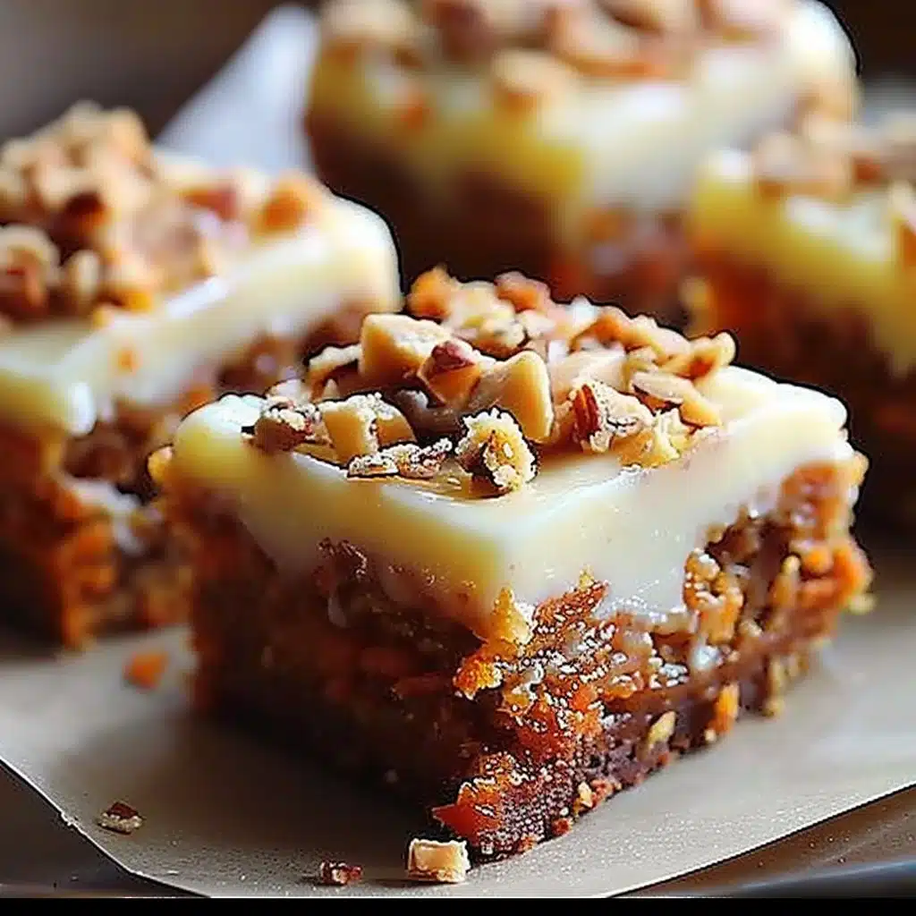 Pin by Peggy on Desserts | Carrot cake bars recipe, Cake bars recipe, Carrot cake bars 3 Pin by Peggy on Desserts | Carrot cake bars recipe, Cake bars recipe, Carrot cake bars