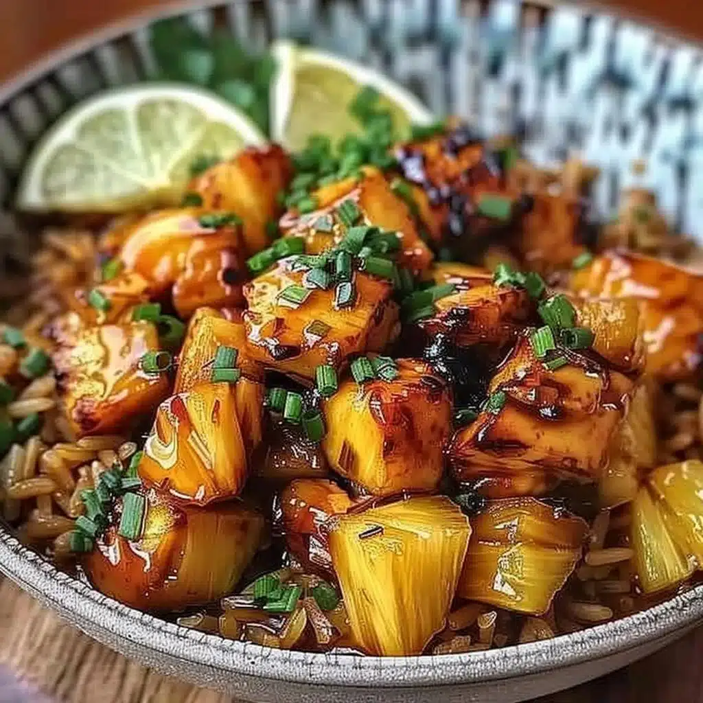 Pineapple Chicken 3 Pineapple Chicken