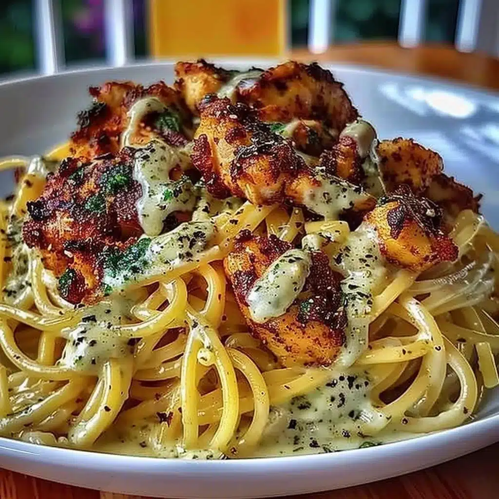 Savory Cajun Chicken and Creamy Garlic Parmesan Linguine 3 Savory Cajun Chicken and Creamy Garlic Parmesan Linguine