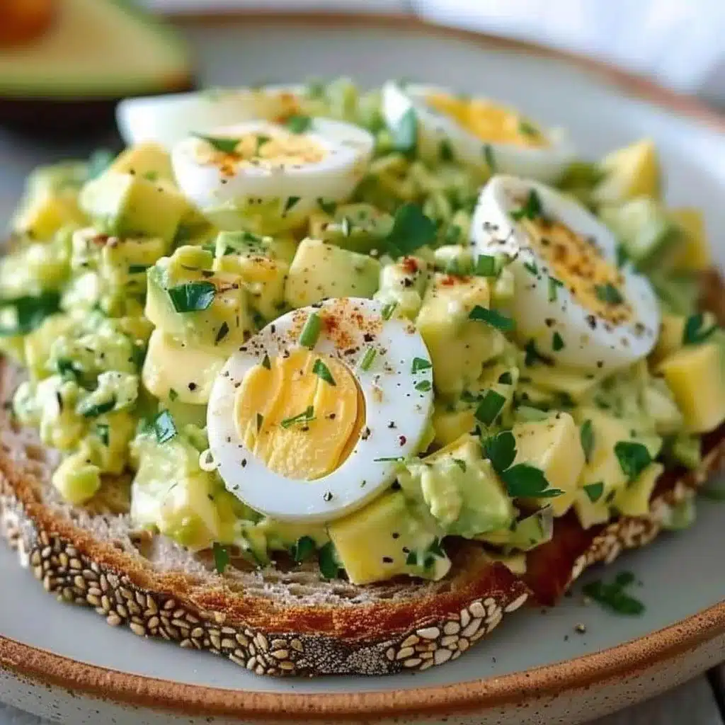Simple & Zesty Mediterranean Avocado Egg Salad 3 Simple & Zesty Mediterranean Avocado Egg Salad