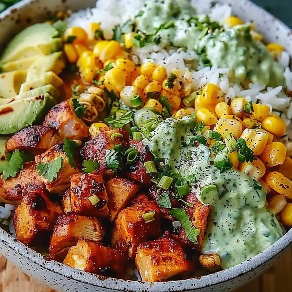 Street Corn Chicken Rice Bowl 3 Street Corn Chicken Rice Bowl