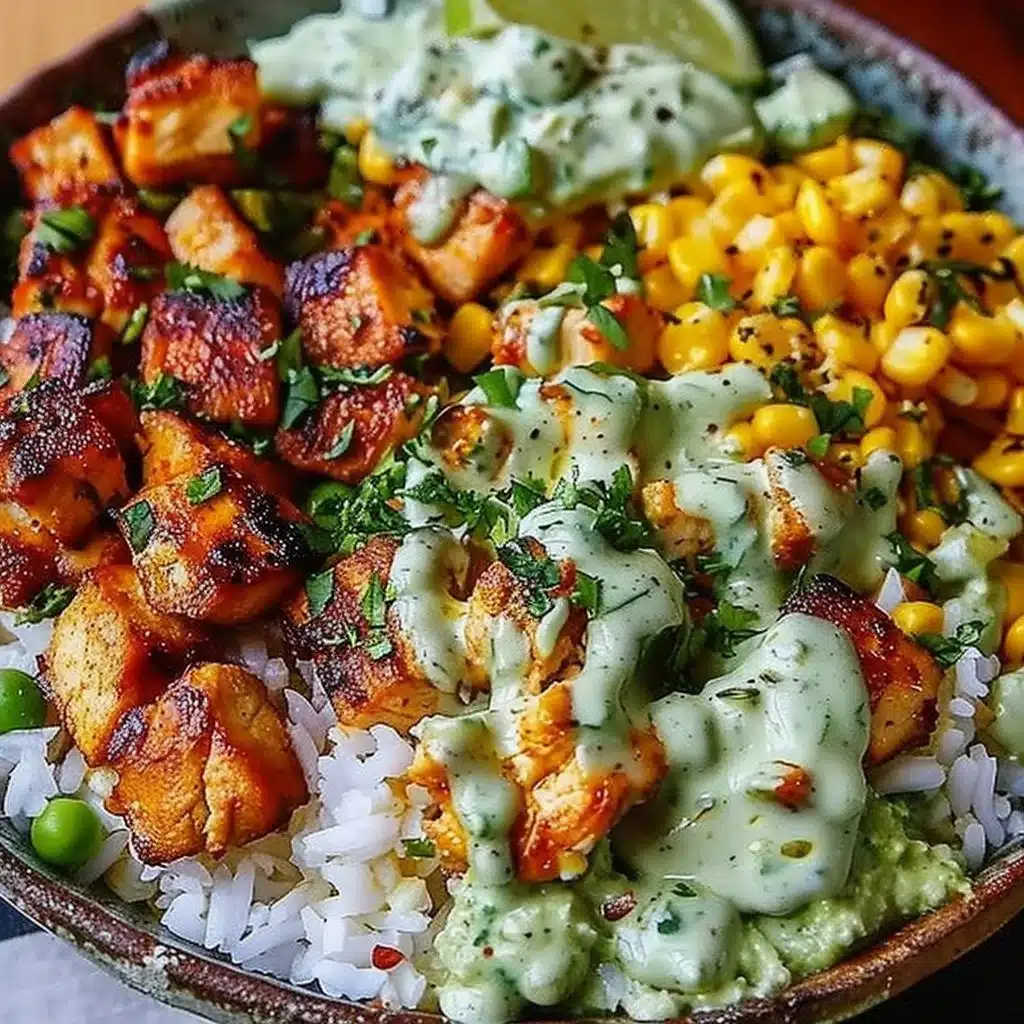 Street Corn Chicken Rice Bowl 3 Street Corn Chicken Rice Bowl