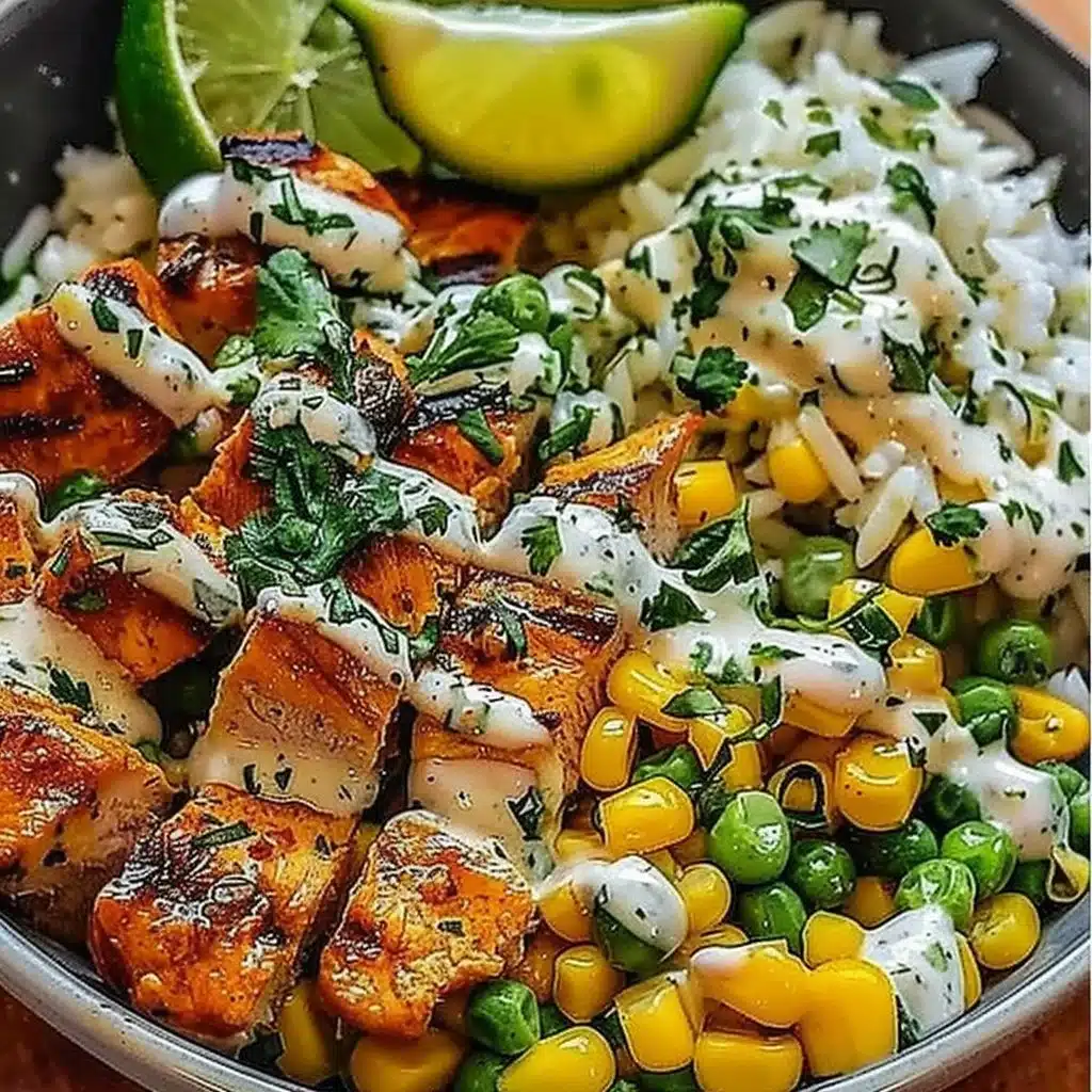 Street Corn Chicken Rice Bowl 3 Street Corn Chicken Rice Bowl