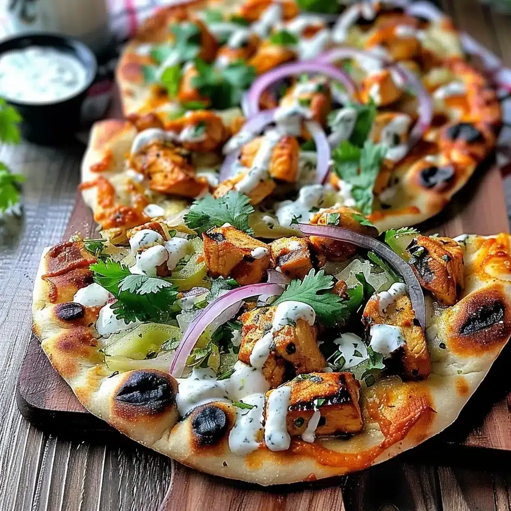 Tandoori Chicken Naan Pizza: A Flavorful Twist on Tradition 3 Tandoori Chicken Naan Pizza: A Flavorful Twist on Tradition