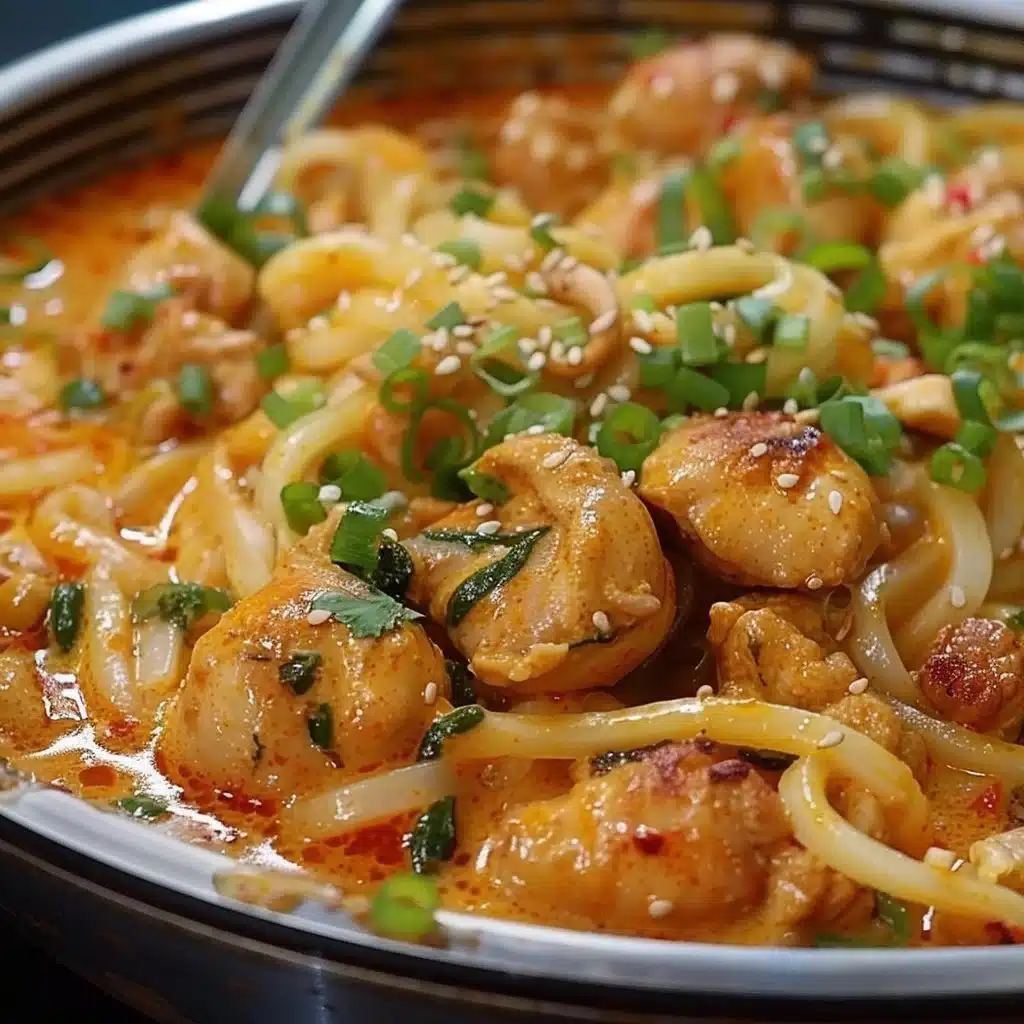 Thai-Inspired Coconut Red Curry Chicken Udon 3 Thai-Inspired Coconut Red Curry Chicken Udon