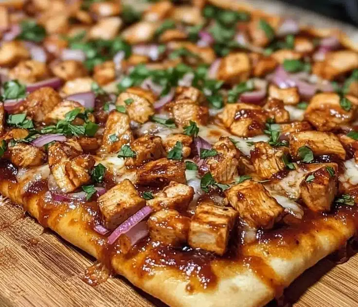 BBQ Chicken Flatbread Pizza: A Flavorful Delight Awaits! 3 BBQ Chicken Flatbread Pizza: A Flavorful Delight Awaits!
