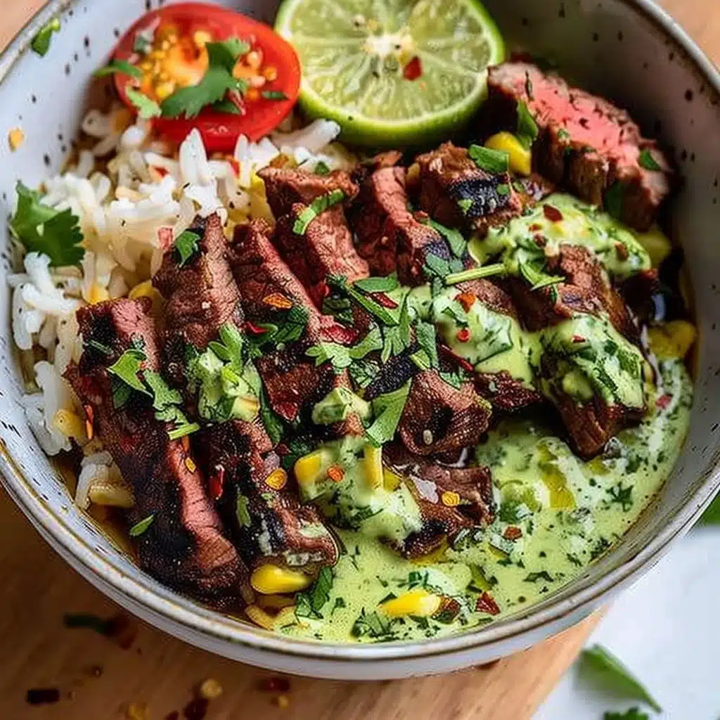 Cilantro Lime Steak and Rice Bowls 3 Cilantro Lime Steak and Rice Bowls