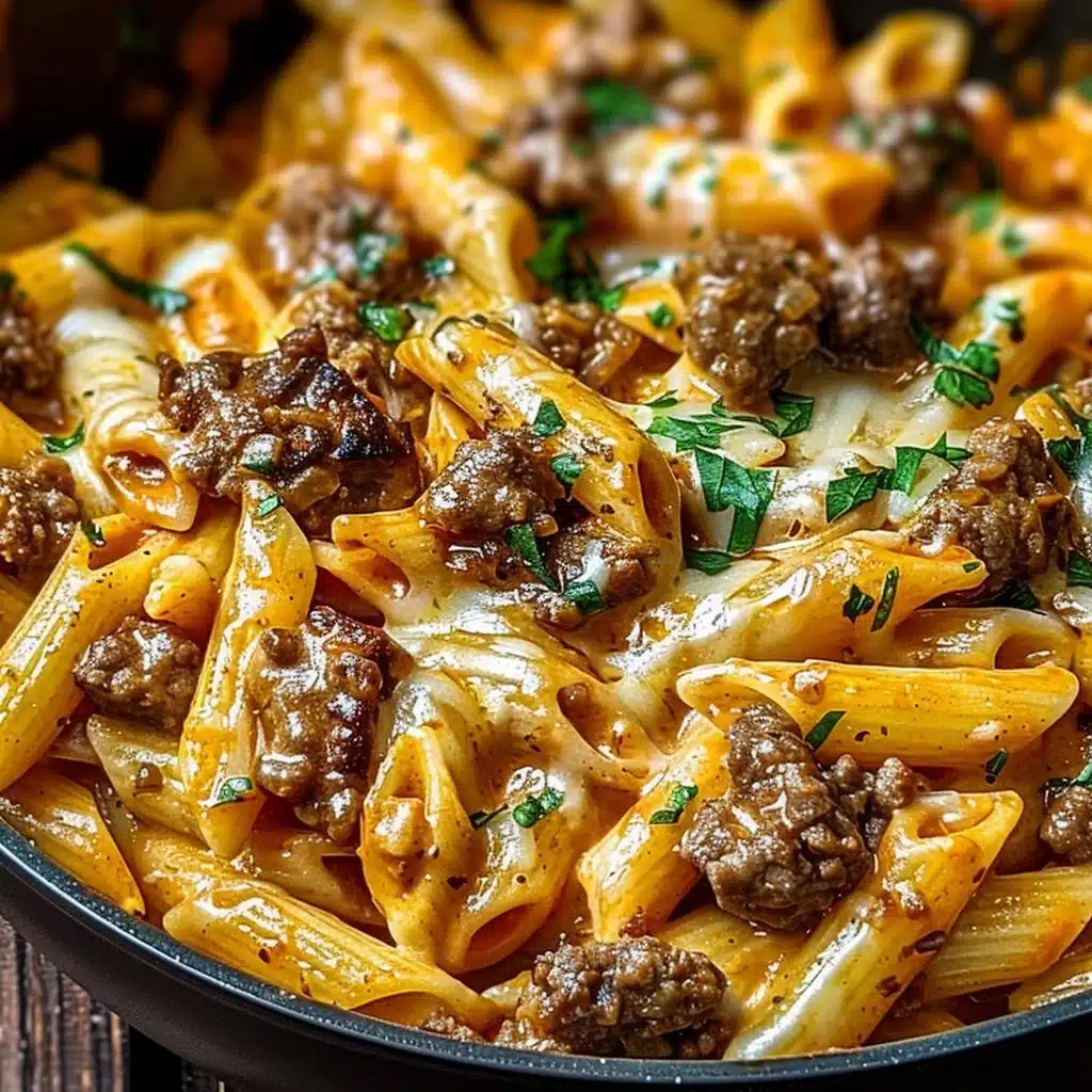 Creamy High Protein Beef Pasta 3 Creamy High Protein Beef Pasta