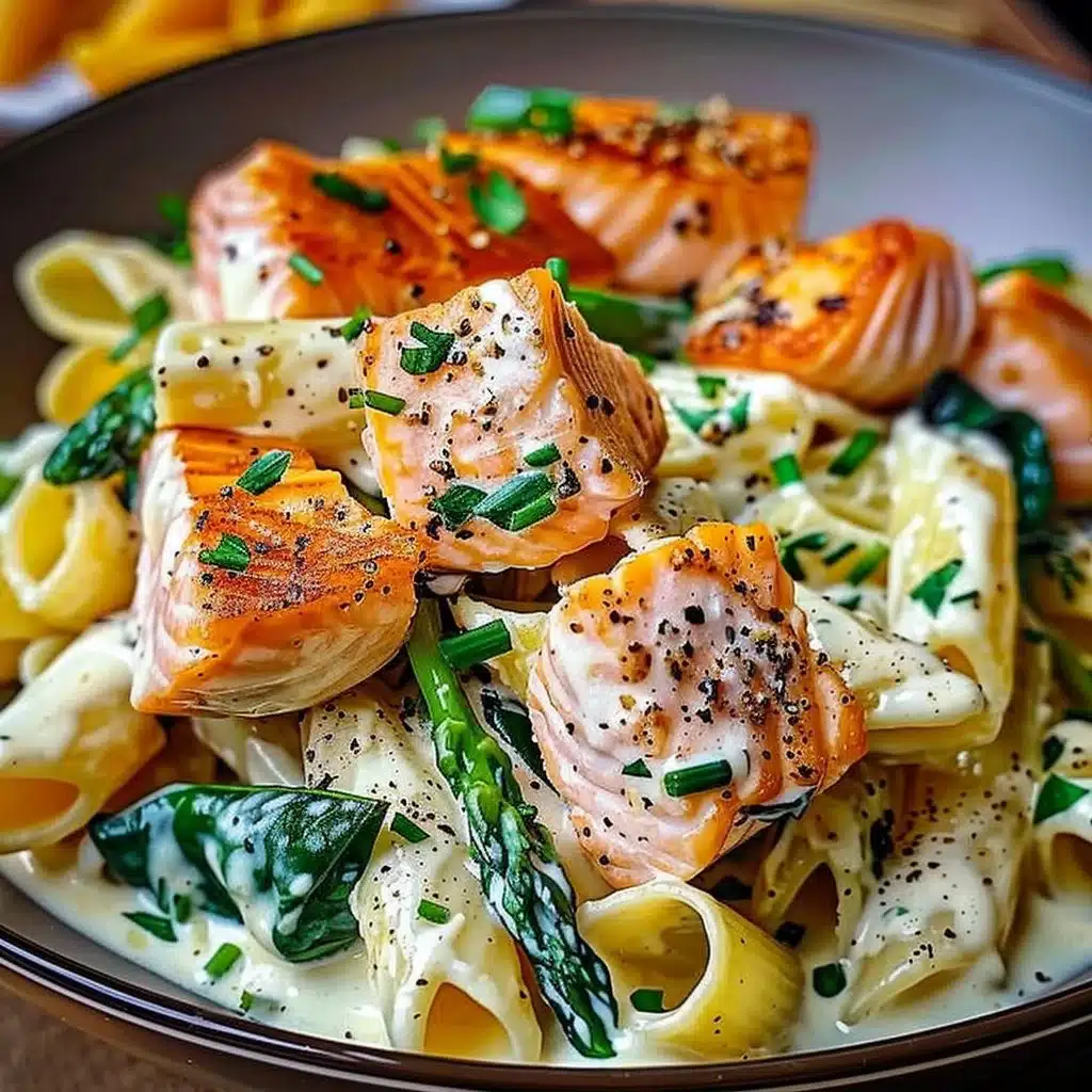 Creamy Salmon Pasta 3 Creamy Salmon Pasta