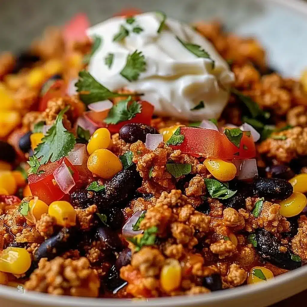 Ground Turkey Taco Skillet 3 Ground Turkey Taco Skillet