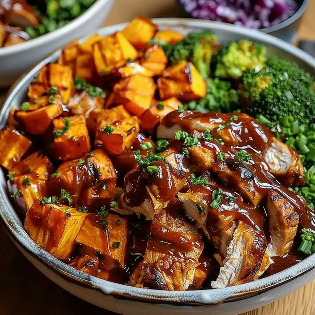 Healthy BBQ Chicken Sweet Potato Bowl 3 Healthy BBQ Chicken Sweet Potato Bowl