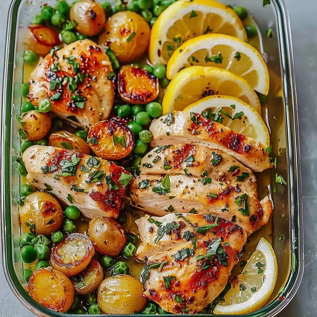Healthy Lemon Garlic Chicken Meal Prep Bowls 3 Healthy Lemon Garlic Chicken Meal Prep Bowls