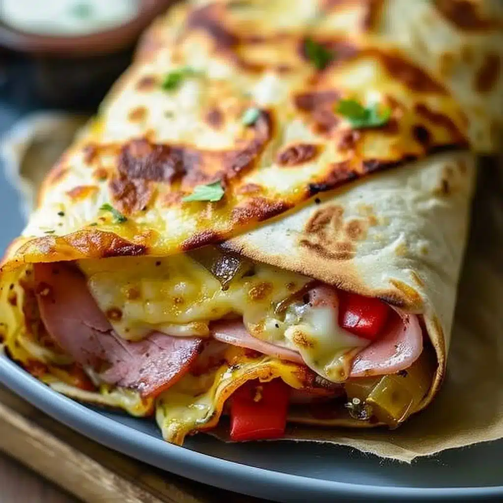 Italian Sub Wrap 3 Low-Carb Italian Sub Wrap (Tortilla Melt Style)