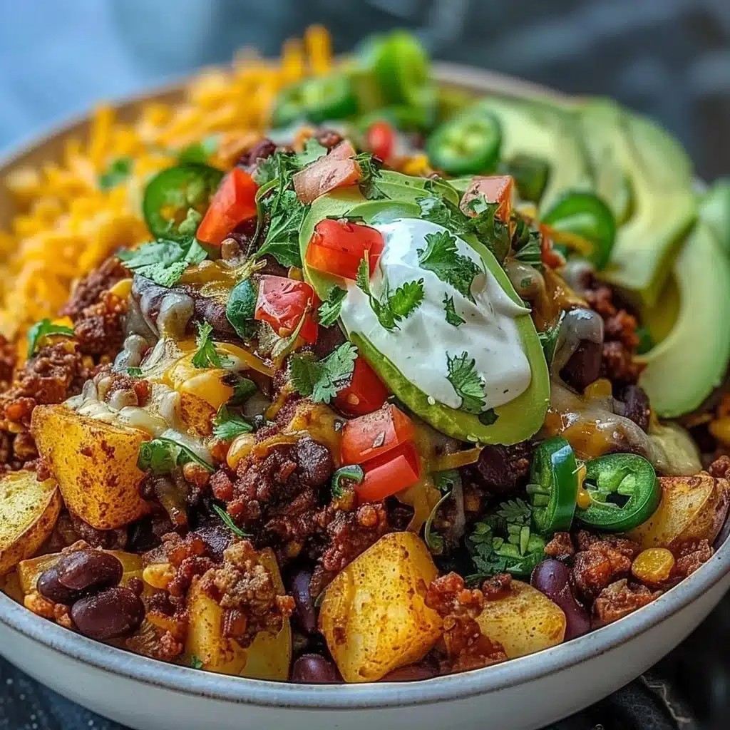 Loaded Potato Taco Bowl 3 Loaded Potato Taco Bowl