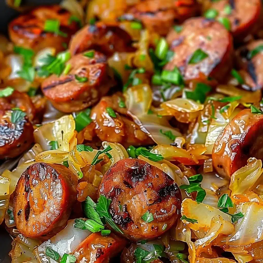 Sausage and Cabbage Stir Fry 3 Sausage and Cabbage Stir Fry