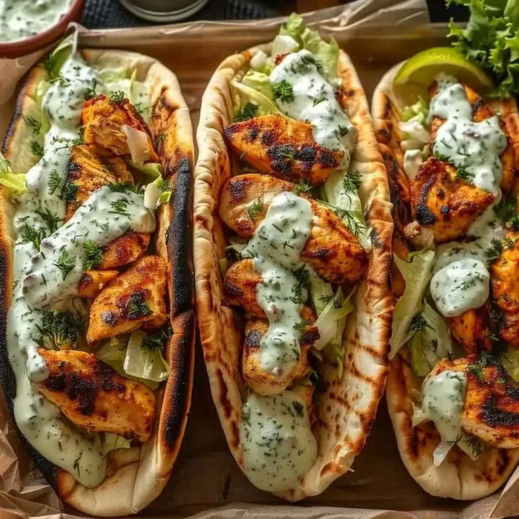 Sheet Pan Chicken Pitas with Herby Ranch 3 Sheet Pan Chicken Pitas with Herby Ranch