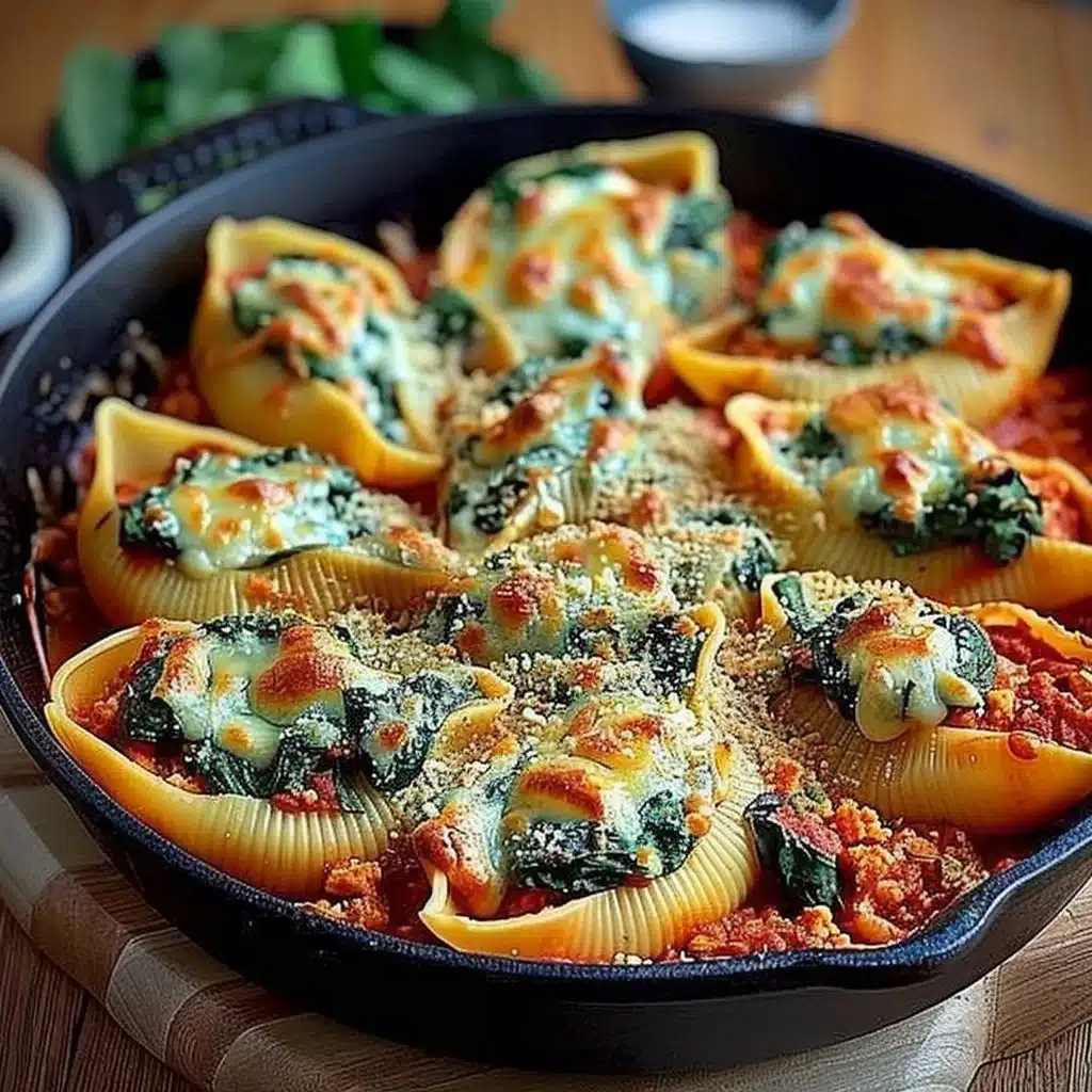 Spinach and Ricotta Stuffed Shells 3 Spinach and Ricotta Stuffed Shells